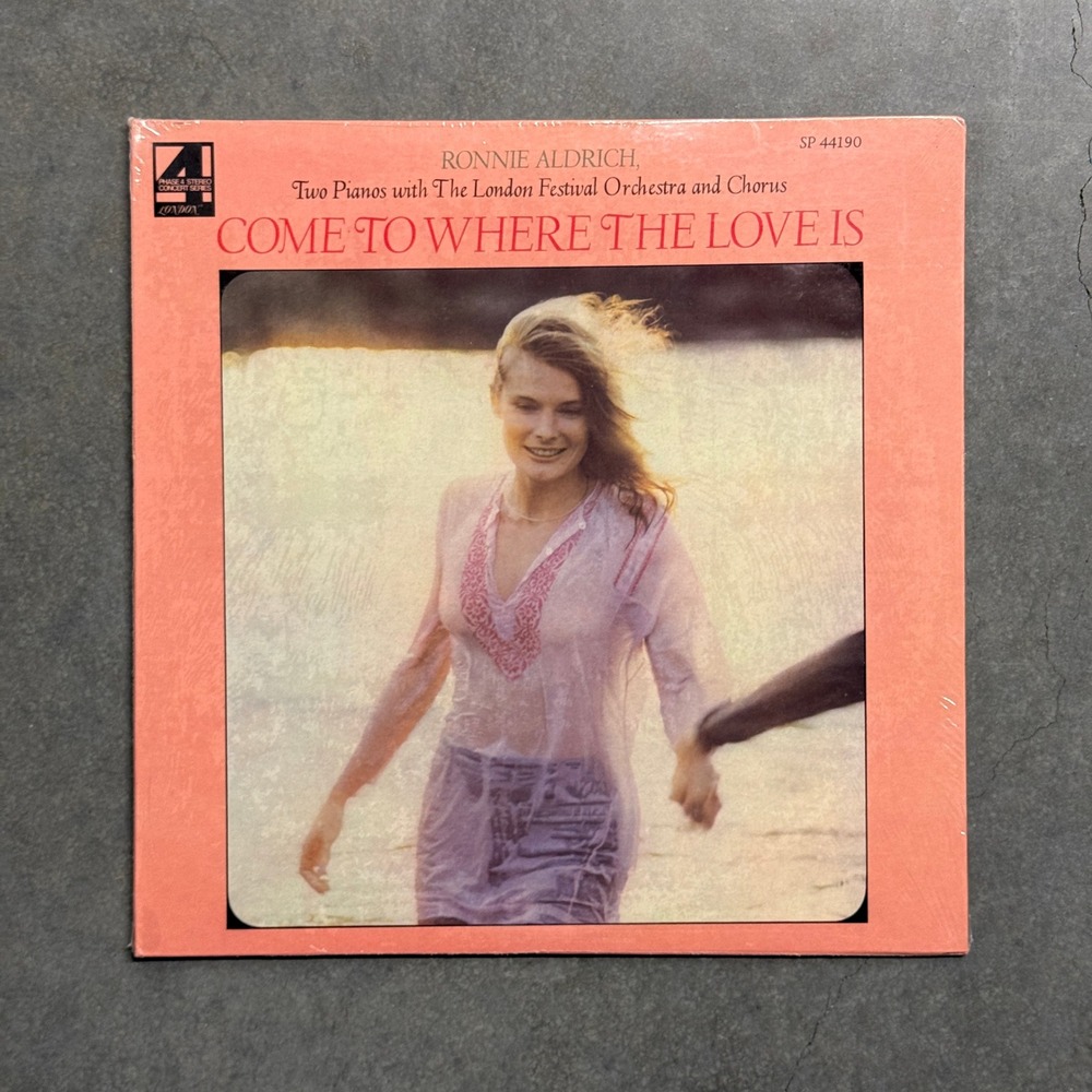 Ronnie Aldrich Come To Where The Love Is Vinyl LP London Phase 4 Stereo SP 44190